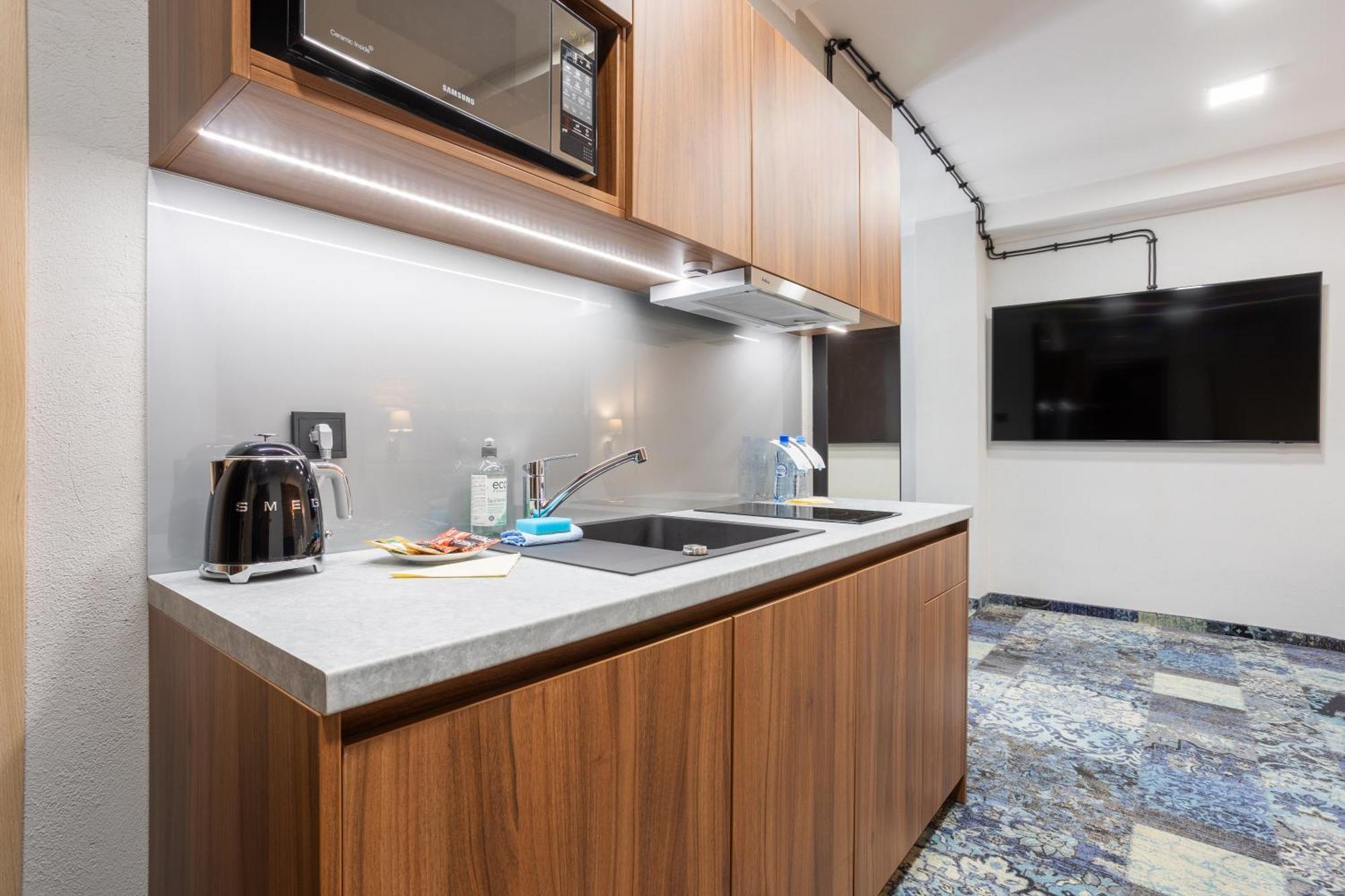 Apartamenty Browar Luxury Old Town Poznan 24H Oda fotoğraf